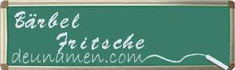 Bärbel Fritsche Visitenkarte